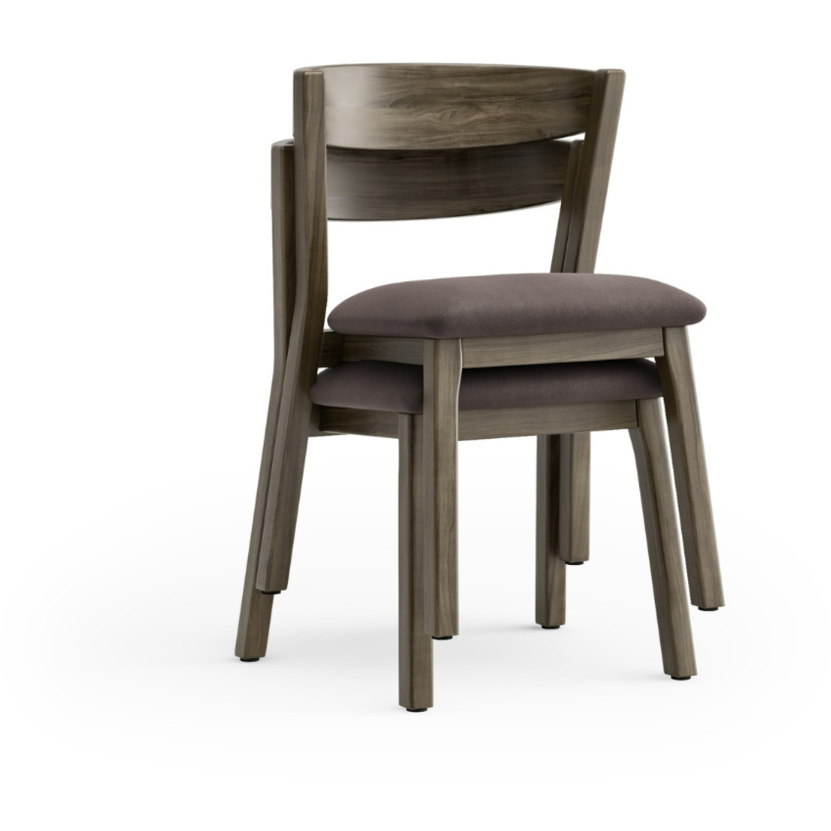Eva Chair Wooden Back - Stackable